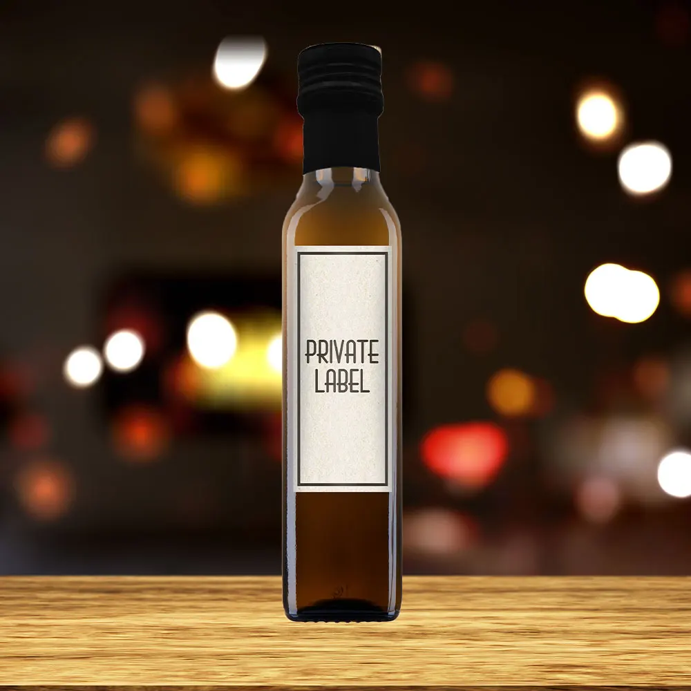 Extra Virgin Olive Oil - 100% Italian with personalized label for hotel restaurant corporate gadget ideas for Christmas gifts me