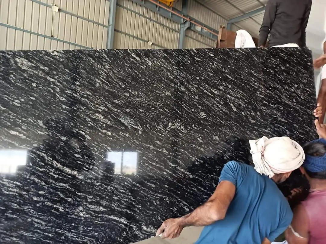 Black Markino Granite Slabs tiles blocks