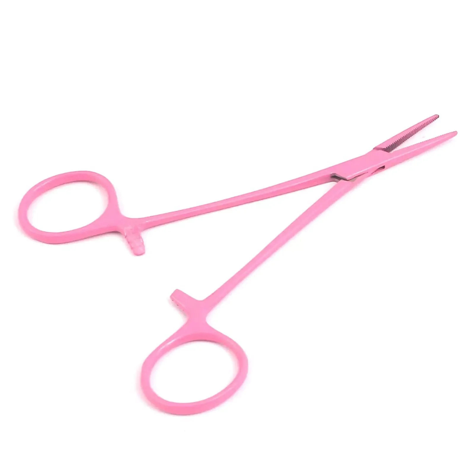 5-Inch Straight Mosquito Hemostat Forceps Pink Color Surgical Instruments for Precision and Durability