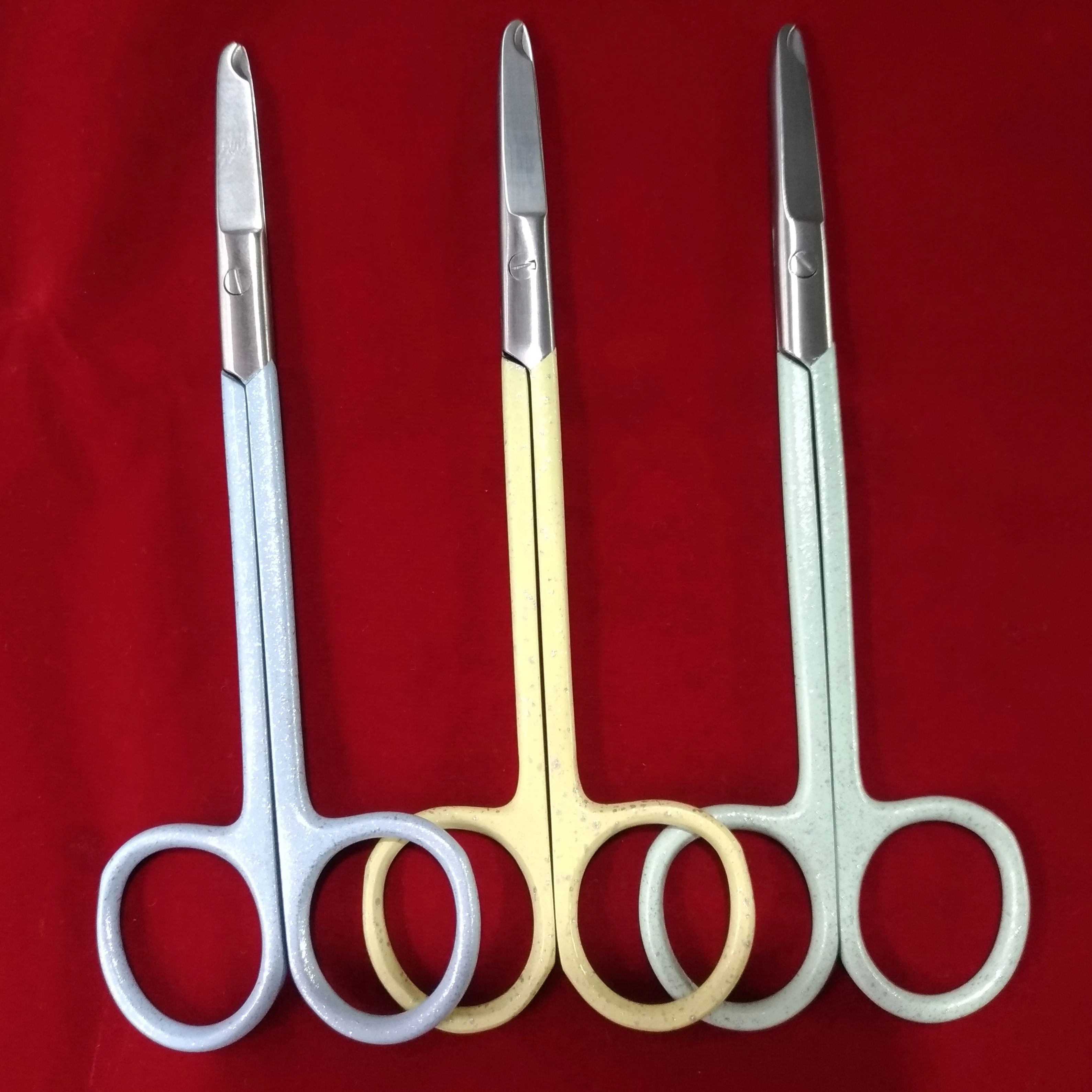 High Quality Stitch Scissors Best Material Surgical Instruments CE Class Competitive Price Suture Scissors Glittered coating