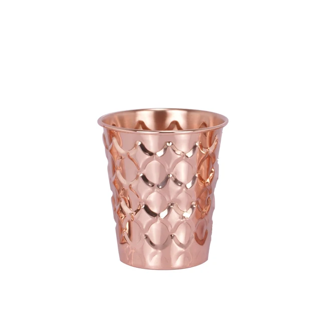 Pure Copper Tumbler Cups 100% Pure Copper Glass for Kitchen & Tabletop for customized sale copper glass
