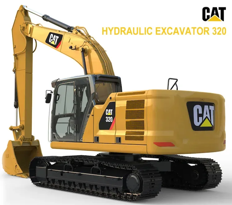 Powerful engine caterpillar CAT 330D2 excavator Used CAT 336 318 320 330d2l hydraulic crawler excavator export