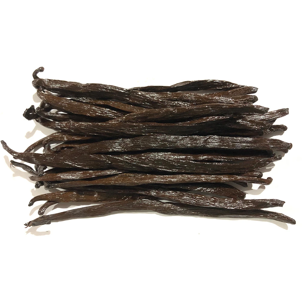 Grade a Organic Whole Vanilla Beans Fresh Sweet Taste Vanilla Pods for Extract and Baking Bulk Powder Packaging