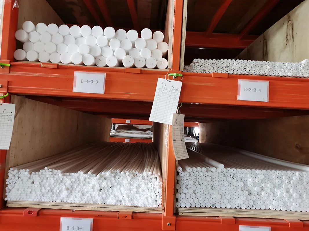 2022 New Virgin PTFE MOULDED ROD Round Bar 100% pure white ptfe extruded rods