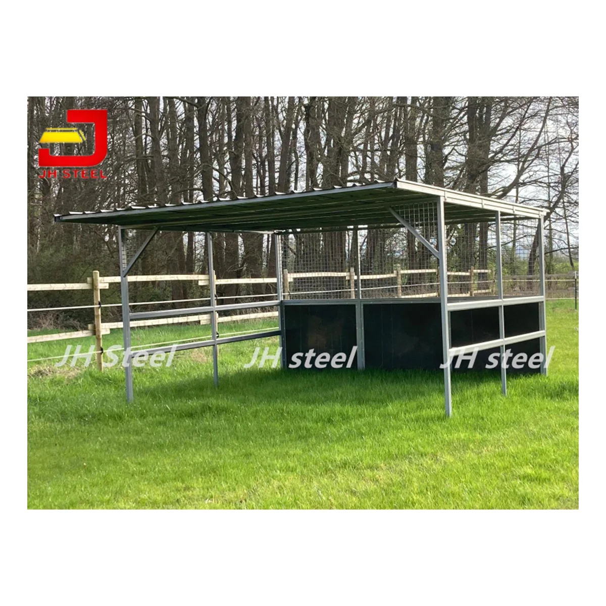 Hot Sales  Prices Livestock Field Farm HDPE Metal Horse Stable Stall Horse Shelter