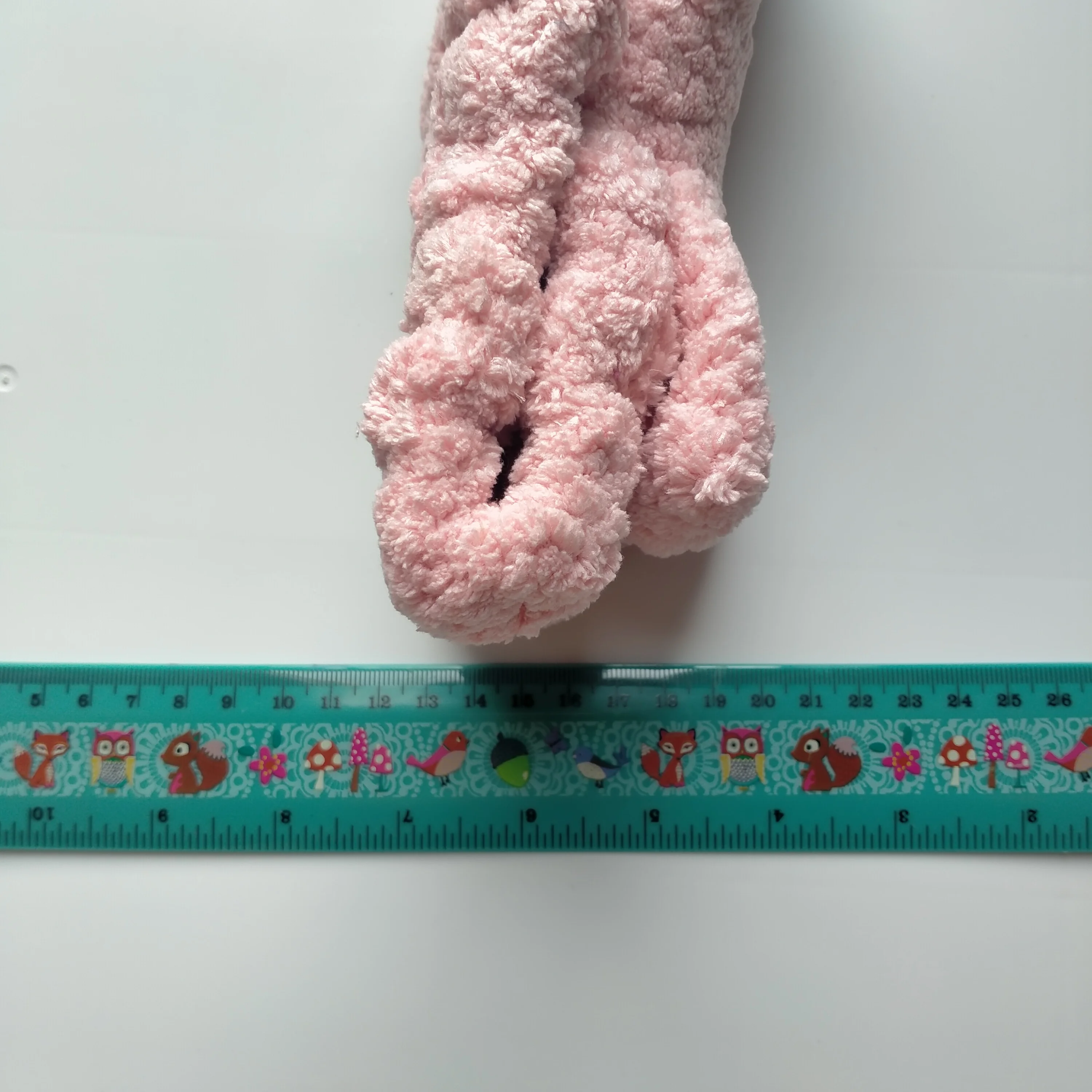 Terry Towel Soft Bow Headwrap Hairband Girls Elastic Bracelet Hair Accessories Cute Style Hair Elastic Band OEM/ODM Coral Fleece