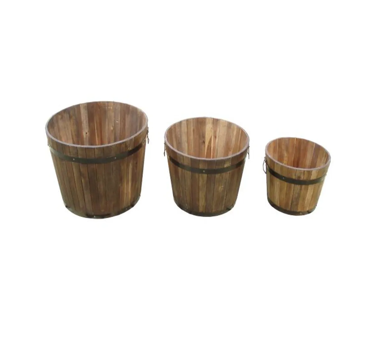 GRUZY FLOWER BOXES luxury garden/patio/outdoor furniture soild natural teak/wooden wood garden From Vietnam