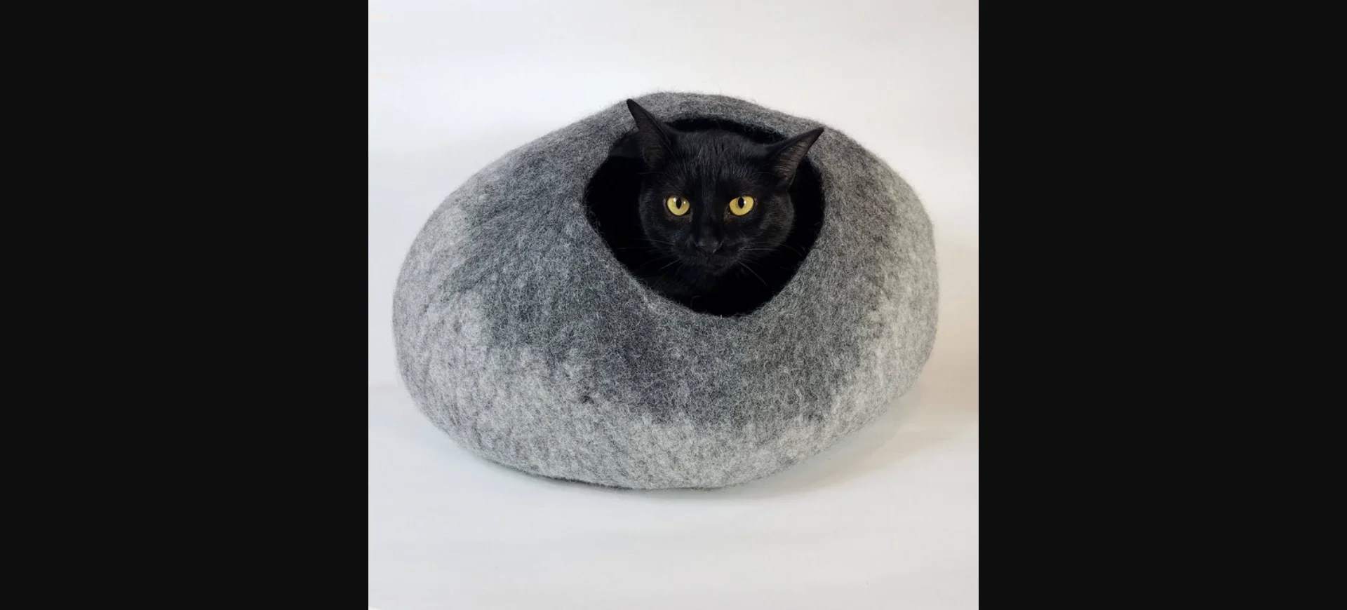 Amazon Top Selling Felt Wool Handmade Cat Cave Bed Chemicals Free Faire Trade Factory Nepal
