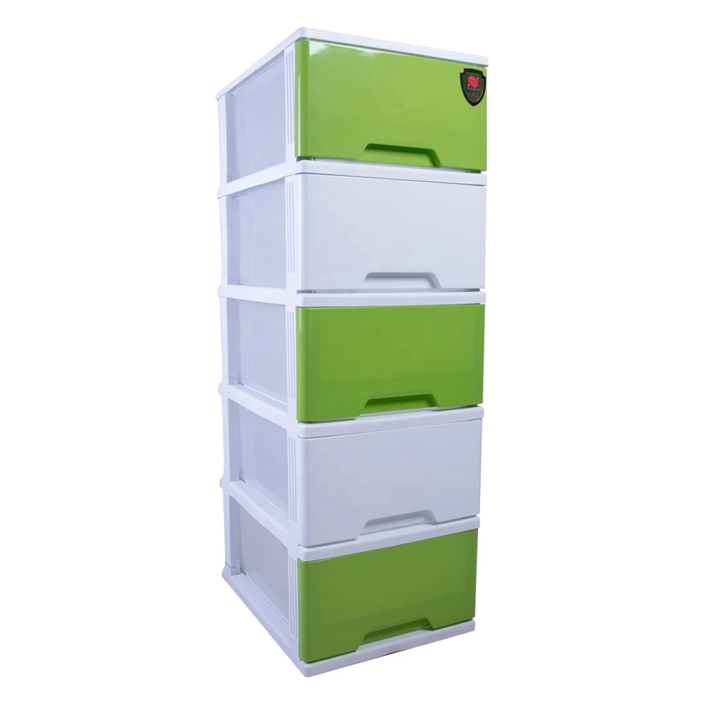 Direct Selling Transparent Plastic Storage Cabinet 5 Stage Receiving Box Drawer Trusted Brand Twins Dolphin Organizer Fabric