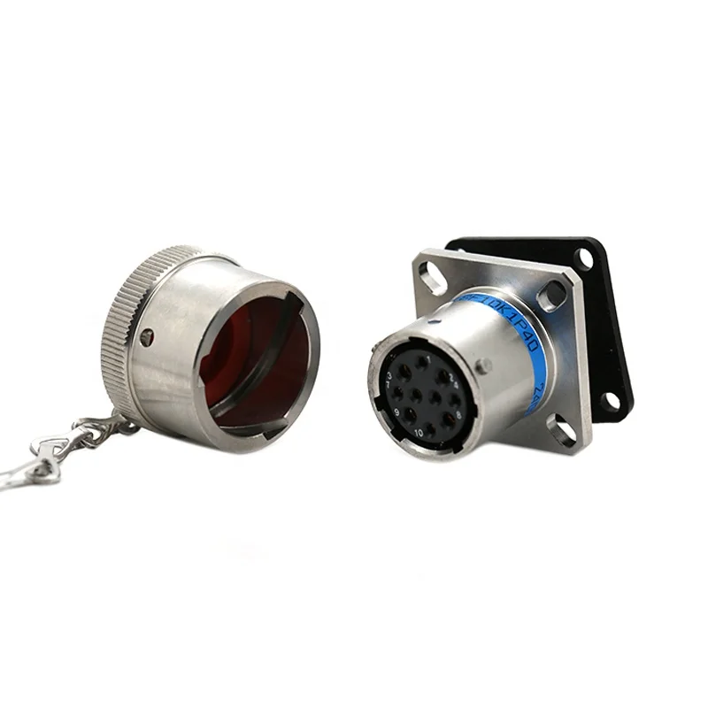 Aluminium alloy XCE158 18F10K1P40+XC158 18FJ1P40R Circular Connector Plug Receptacle Customizable Huadespace