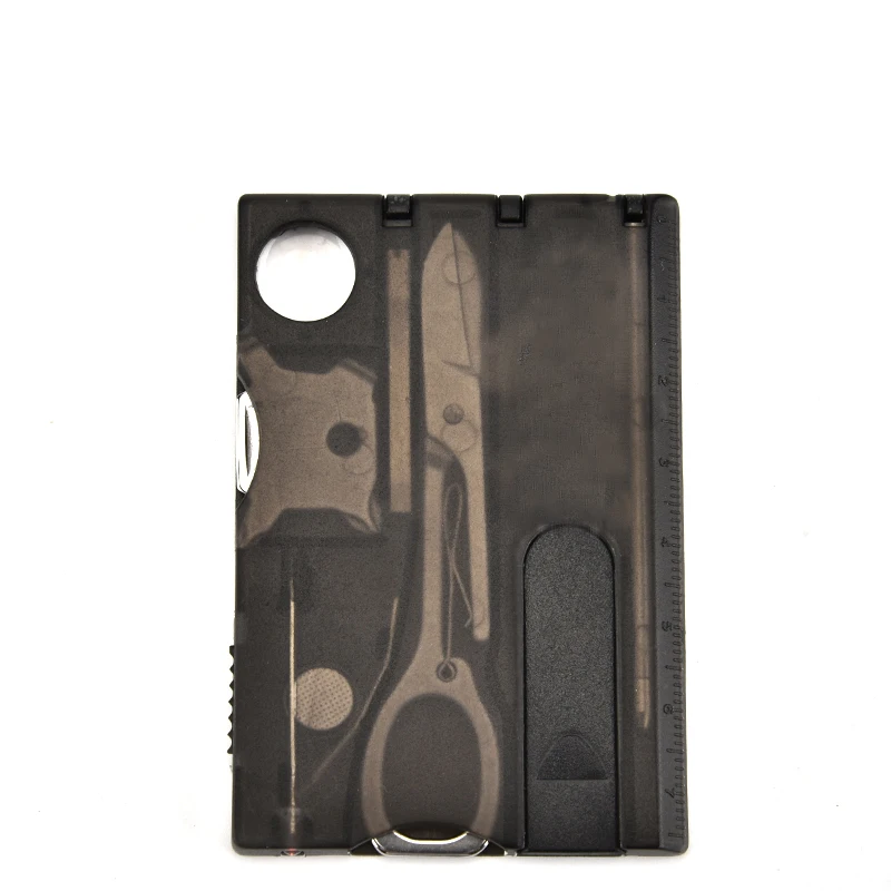 Creative multifunctional knife set portable survival card business tool card multi-tool card multi-tool