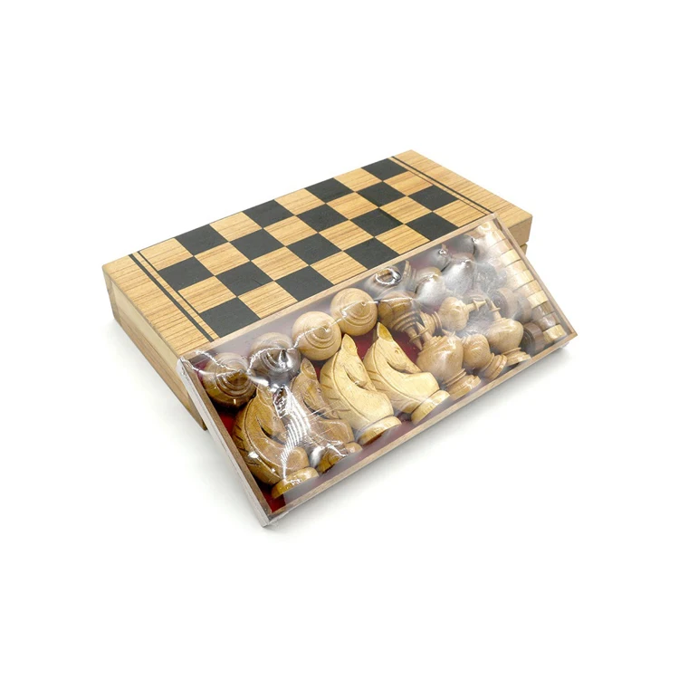 Premium Quality Elegant Design Hot Selling Wholesale 2 Players Wooden Thai Chess Board Game with 8x8 Board and 32 pieces