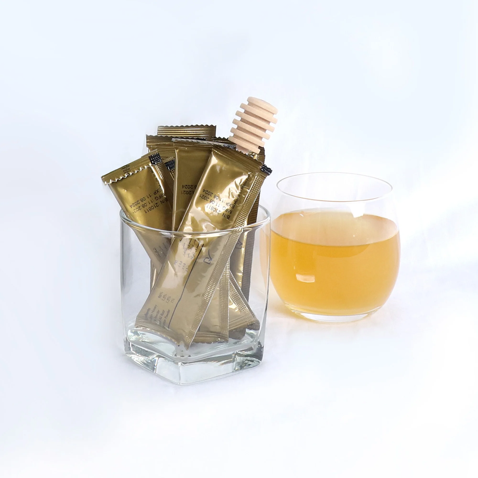 Fast Shipping Ready Stock HALAL Premium Natural Sweet Golden Honey Sachet Packaging 0.24kg Malaysia Manufacturer OEM Available