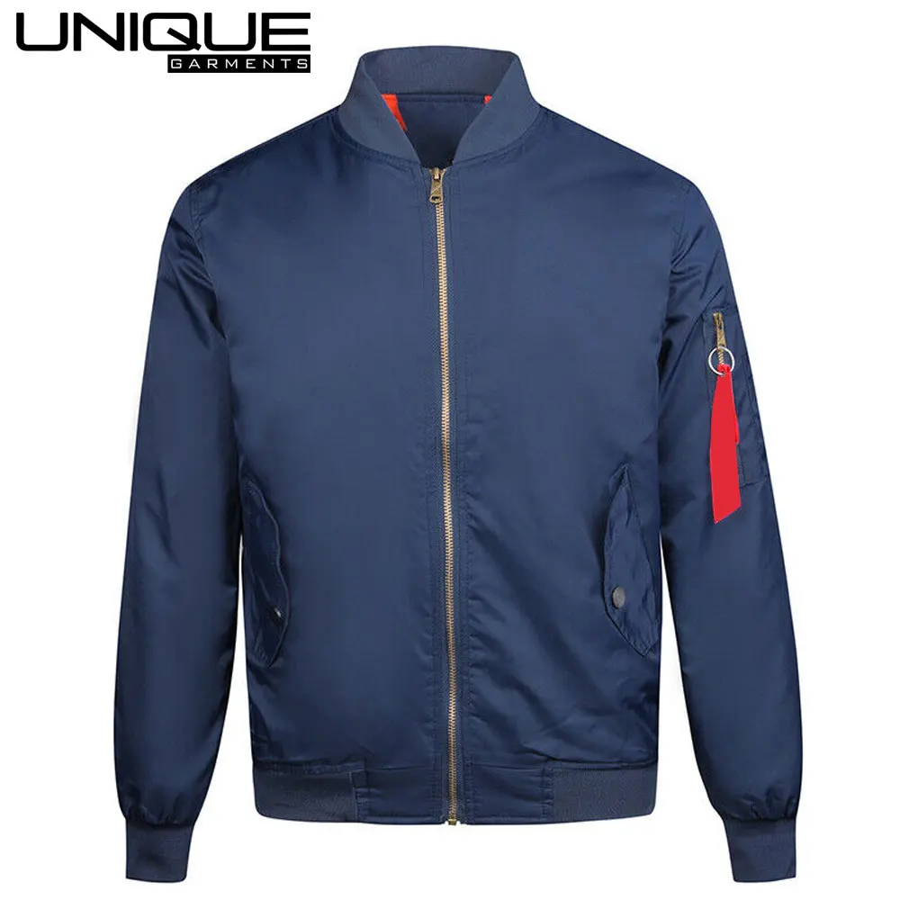Bomber Jacket Warm Male Fashion Hip Hop Coats Slim Fit Coat Brand Clothing Men Bomber Jacket By UNIQUE GARMENTS INDUSTRIES