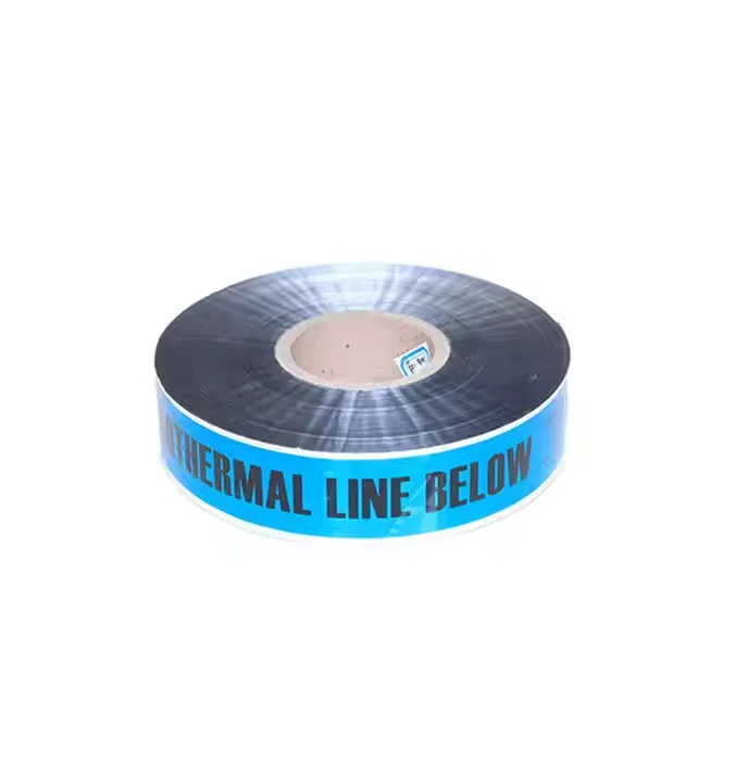 Detectable Aluminum Warning Tape Model Number Caution Tape Featuring Aluminium Foil Printed Feature
