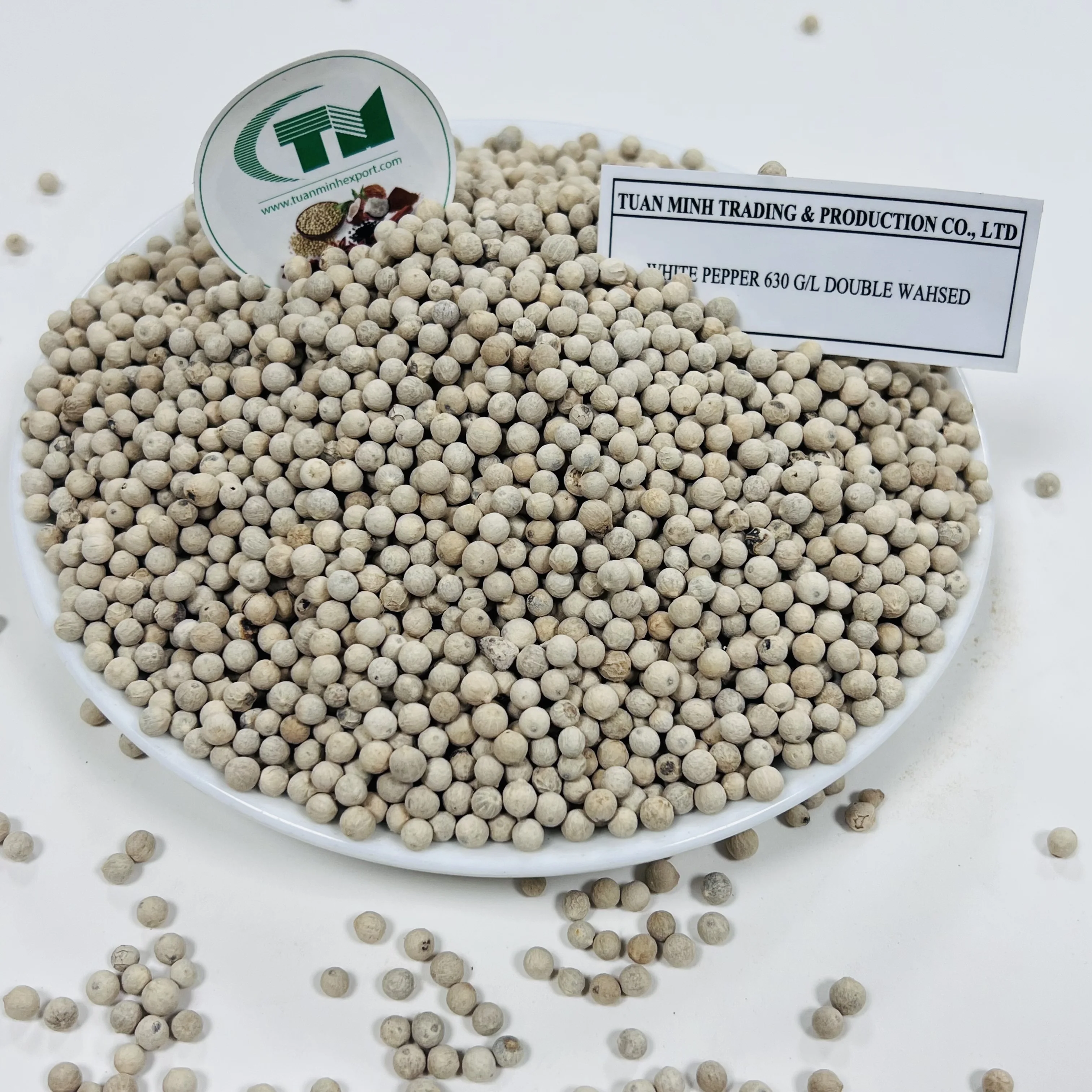 White Pepper seed Vietnam herbs and spices food ingredients Organic Dried peppercorn wholesales price premium quality