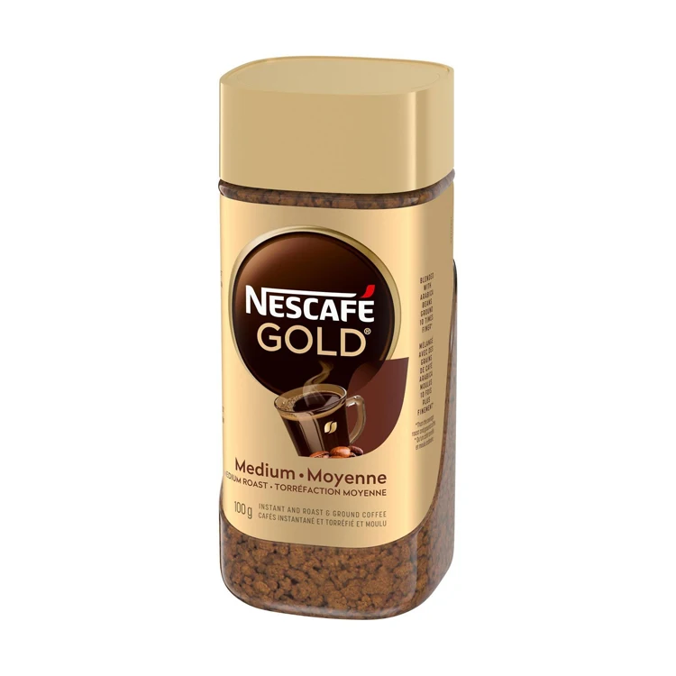 Высококачественный растворимый кофе Nescafe Золотой/Nescafe классический экспорт оптовая цена NESCAFE Золотой богатый аромат и гладкий вкус мгновенного