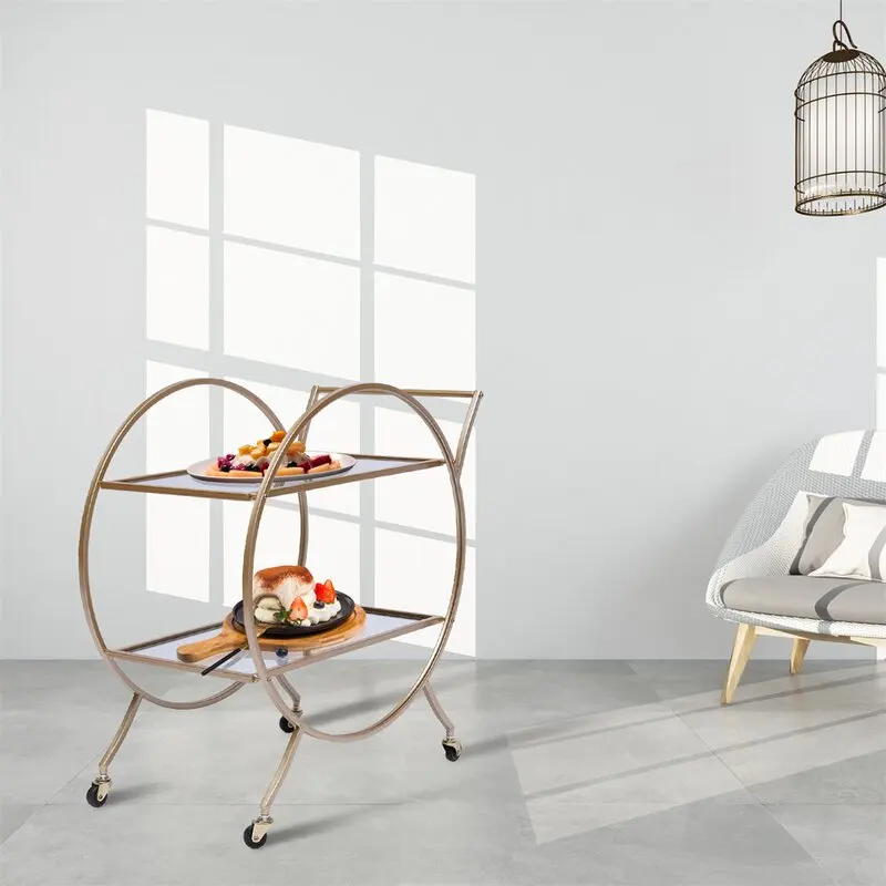 Hot Selling Narra Metal Bar Cart Trolley For Home Office And Restaurant Bar Trolley In Wholesale