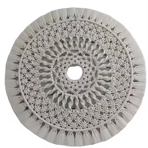 Bohemian Style Hand-woven Tassel Carpet Bedroom Macrame Carpet For Living Room Bedroom Bedside