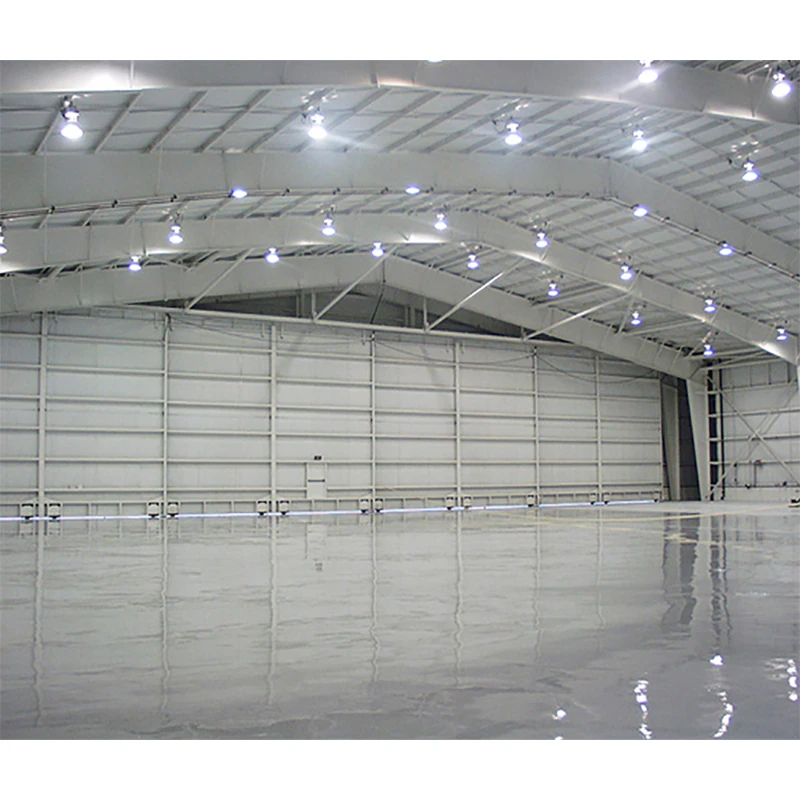 Сборный стальной авиационный ангар с солнечной панелью совместим для повышения энергоэффективности