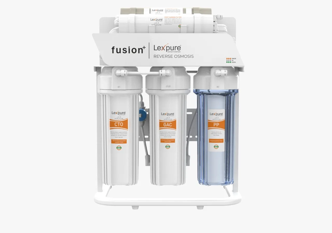 Lexpure Fusion RO system 75/100 gpd 5,6,7 stage filter Booster pump 2000/3000/4000 tds membrane filtration with Faucet