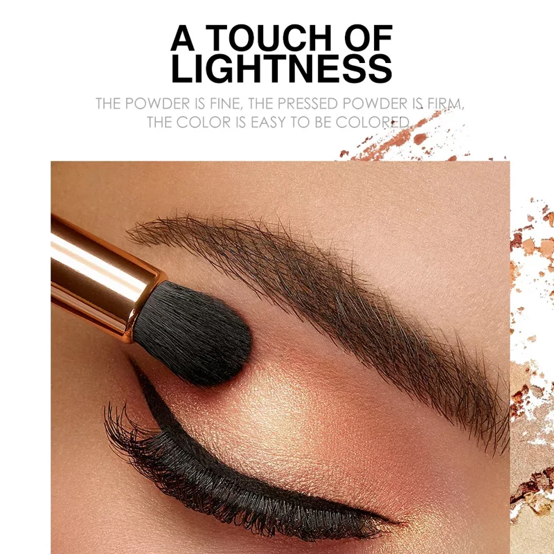 Maquillage 8 Color Green Box Metallic Glitter High Pigment Quality Eye Makeup Custom Eyeshadow Palette