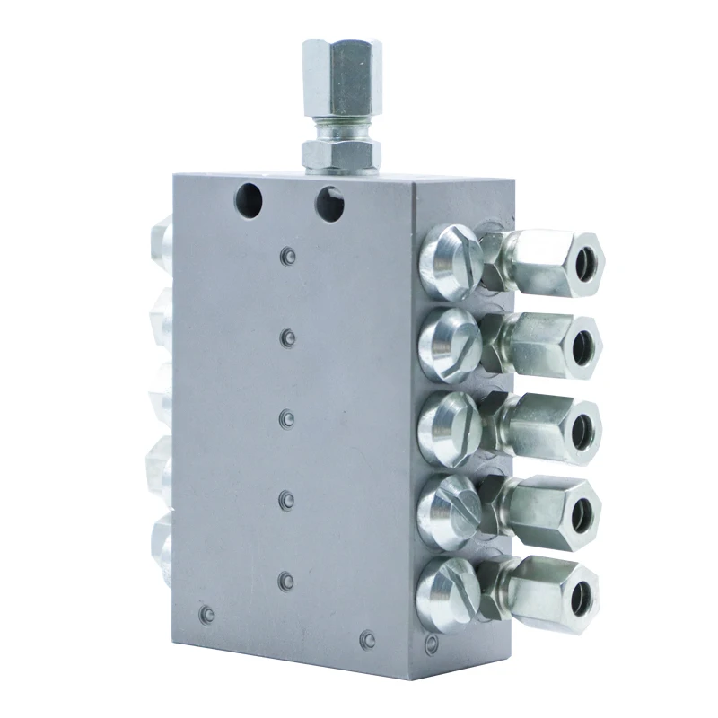 Seirna SKV Type hydraulic distributor lubrication system grease separator valve distributor divider block