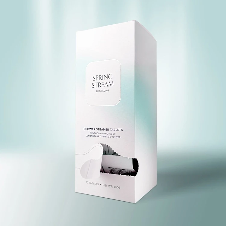 SPRING STREAM  Embracing Lemongrass Shower Steamers Aromatherapy Variety Pack of 10 Shower Bombs with Essential Oils