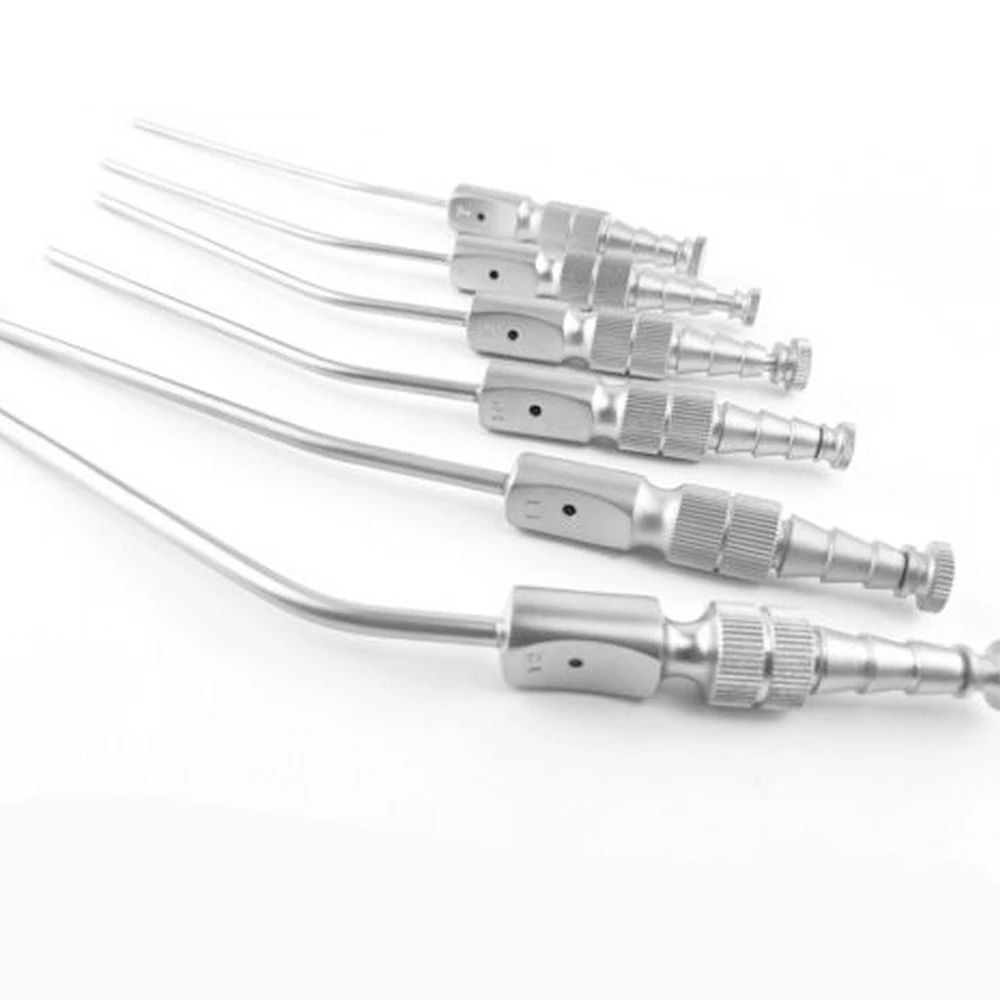 Frazier suction tubes 6 pieces medical devices Surgical instruments hospital tools general tools High Quality Stainless Steel CE