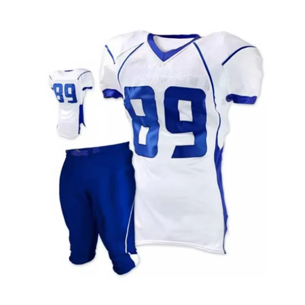 Top Quality American Football Uniform New Best Youth Tackle Twill Green Color American Football Jersey Uniform