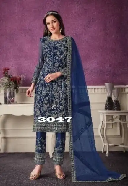 Современный модный дизайнерский индийский пакистанский лужайный льняной хлопковый жоржет 3 шт. костюмы доступны по оптовой цене 2022 Индия сурат