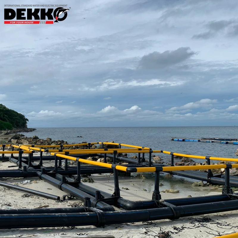 Hdpe плавающая рыбоводная клетка с двойной трубкой квадратная Рыбная для тилапии рыбоводство Лучшая цена
