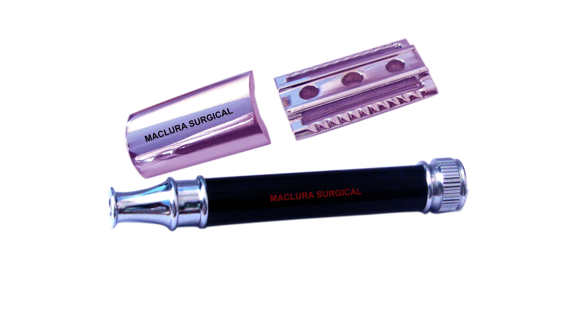 Black and Chrome Safety Razor MS E-32 Black and Chrome Safety Razor