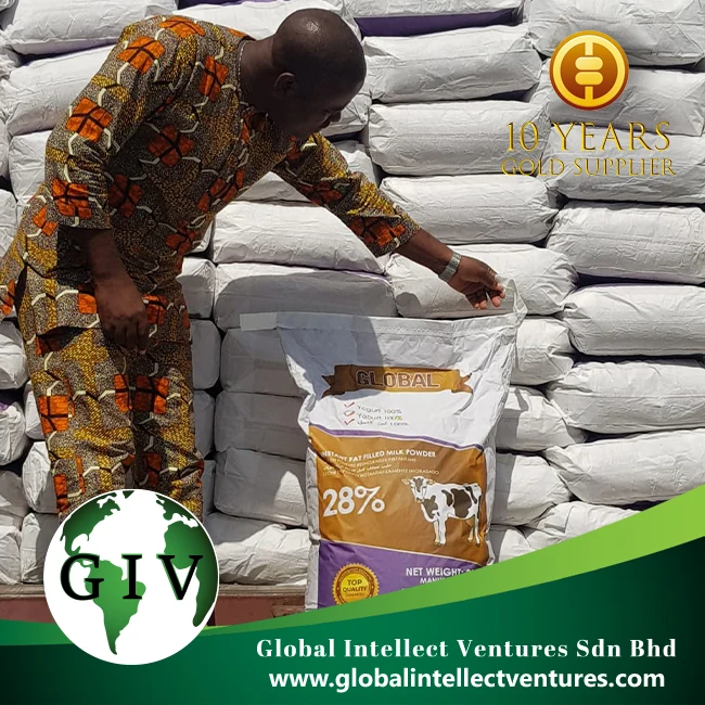 Fast shipping Global MILK Powder 28% FAT Cream Global milk powder best for Yogurt size 25 Kg origin EUROPE and MALAYSIA