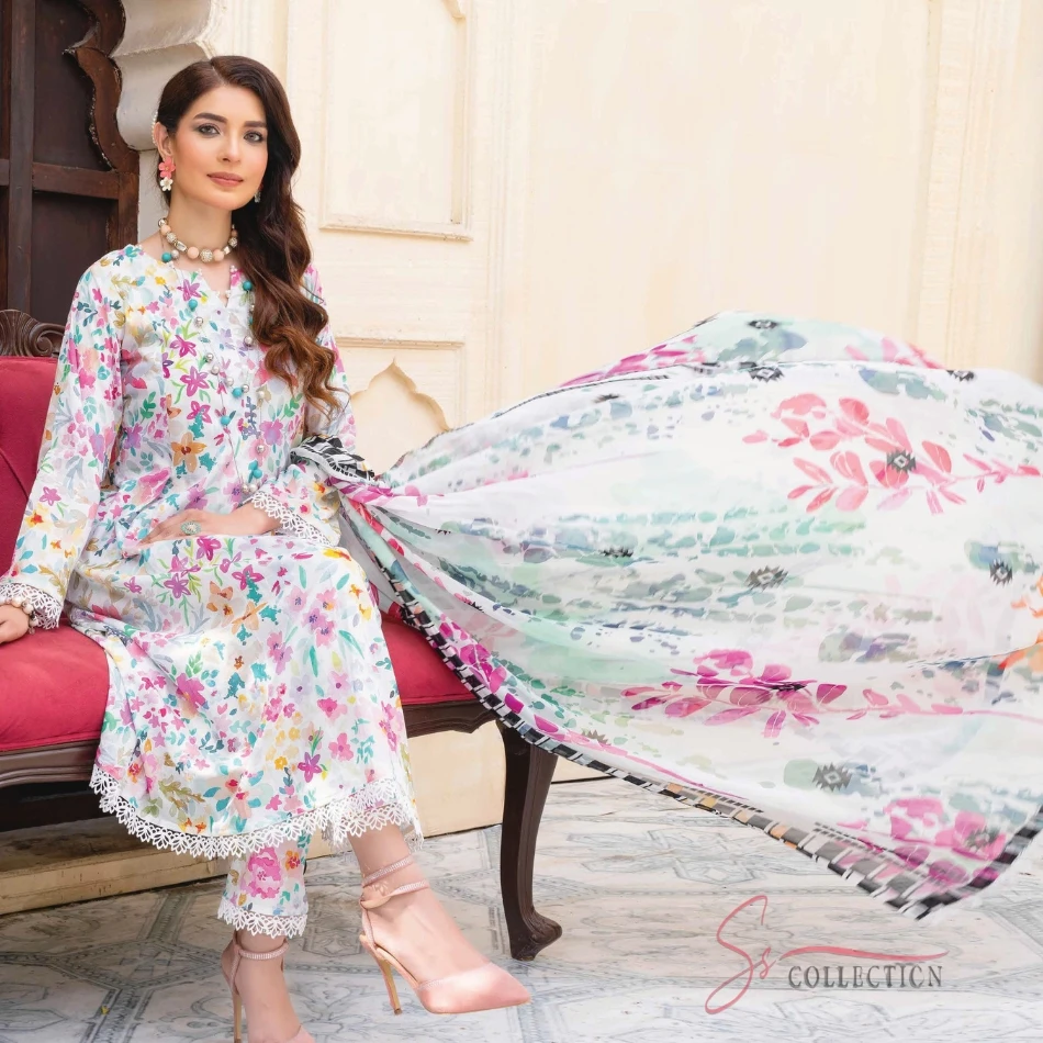 2024 Gulaal By Aalaya Vol 4 Luxury 3 Pc Dress Women Salwar Kameez Dupatta Ssumaira Collection Pakistani & Indian Suits