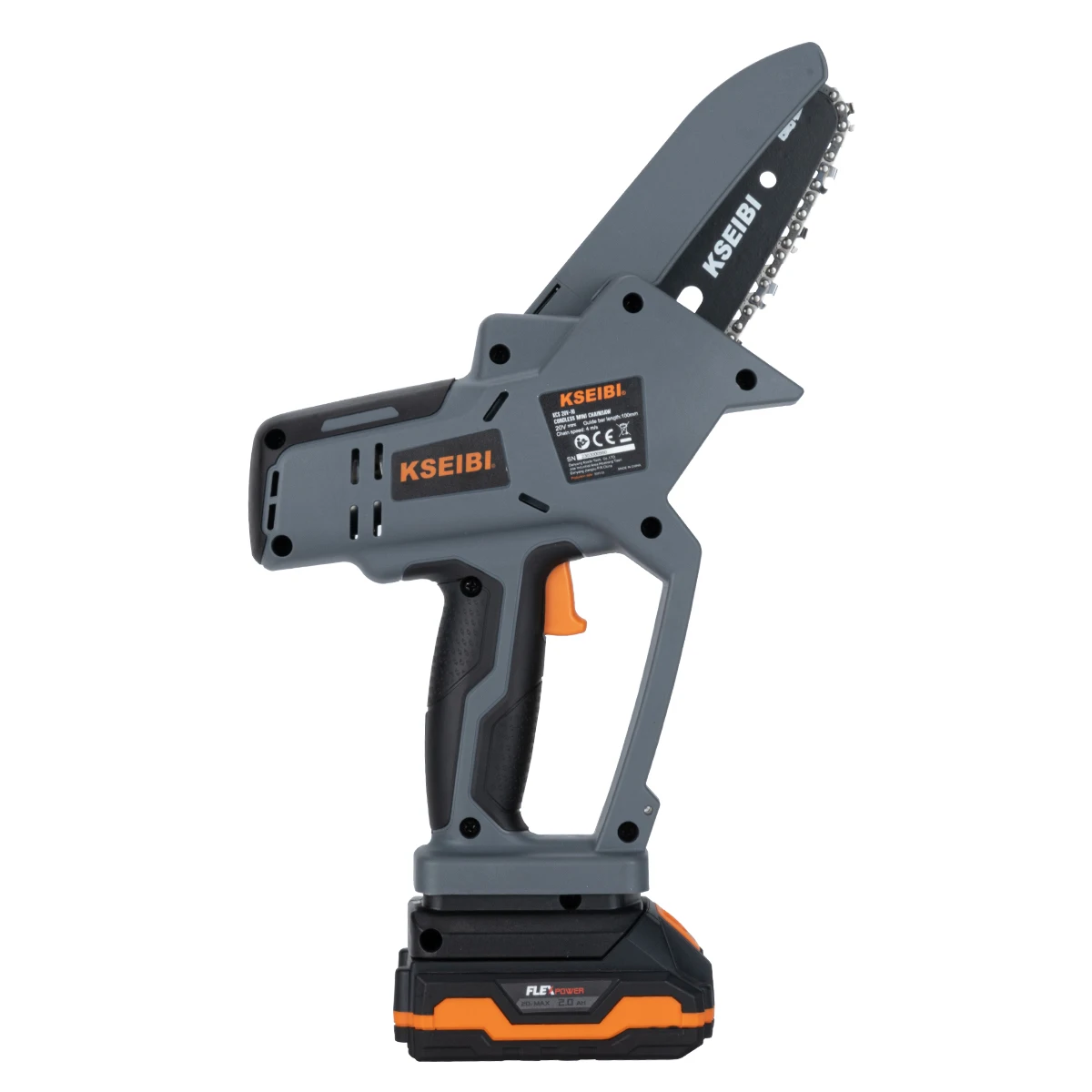 KSEIBI High Quality Cordless Chainsaw For Garden cleaning and tree trimming easily