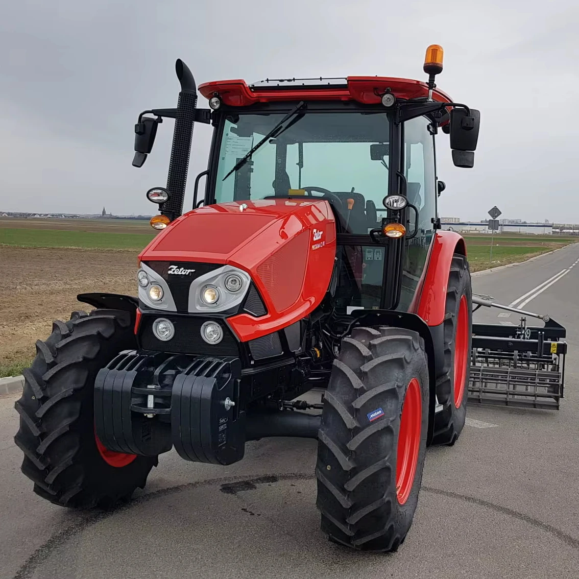 Б/у Zetor PROXIMA CL 90 трактор 87 л.с. дизельный двигатель Kubota сельское хозяйство John олень Massey feguson YTO модель Гусеничный