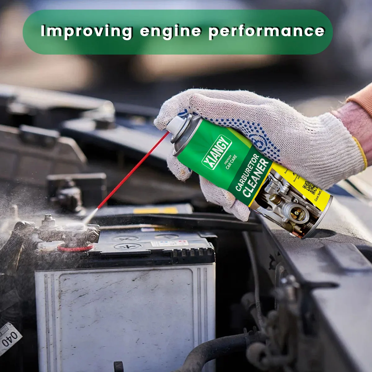 Factory Professional Deep Cleaning Automobile Carburetor Cleaner Spray Carb Choke 450ml Cleaner