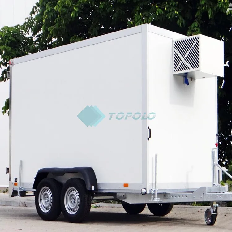 Thermal Refrigerated Truck Body Frozen Box Truck 2 ton Reefer Truck