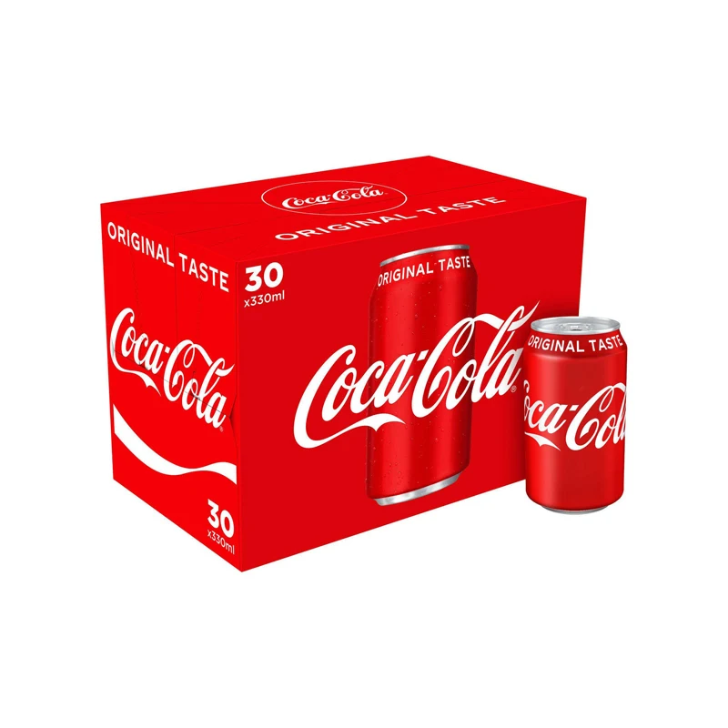 Coca-cola classic 330ml / Coca cola soft drink 330 ml / Coca cola 33 cl can