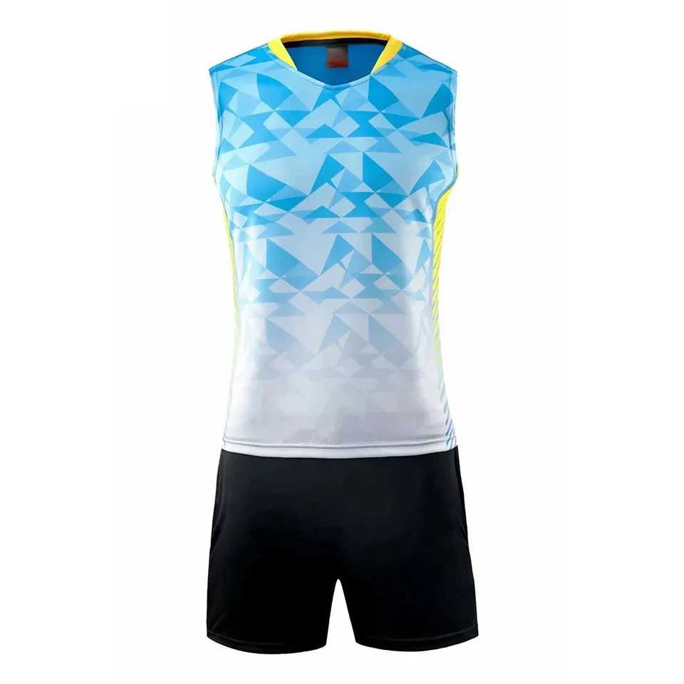 Premium Quality Men Volleyball Uniform Breathable Volleyball Uniform Wholesale league jerseyOutfit Lightweight volleyball jersey
