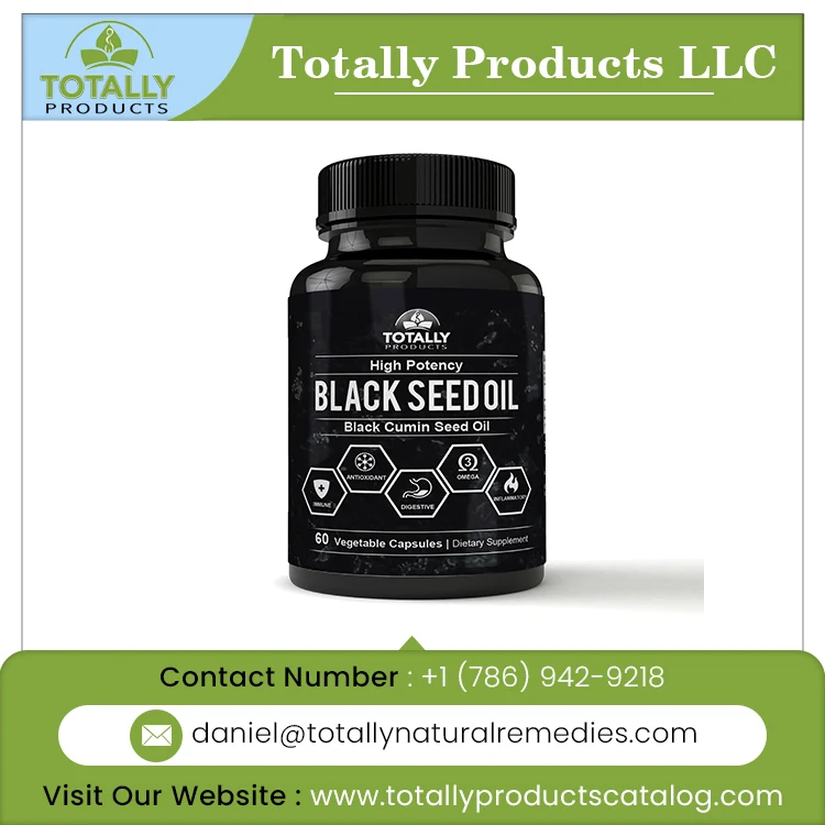 Best Quality Dietary Supplement Black Cumin Seed Oil (60 Vegetable Capsule) At Best Price