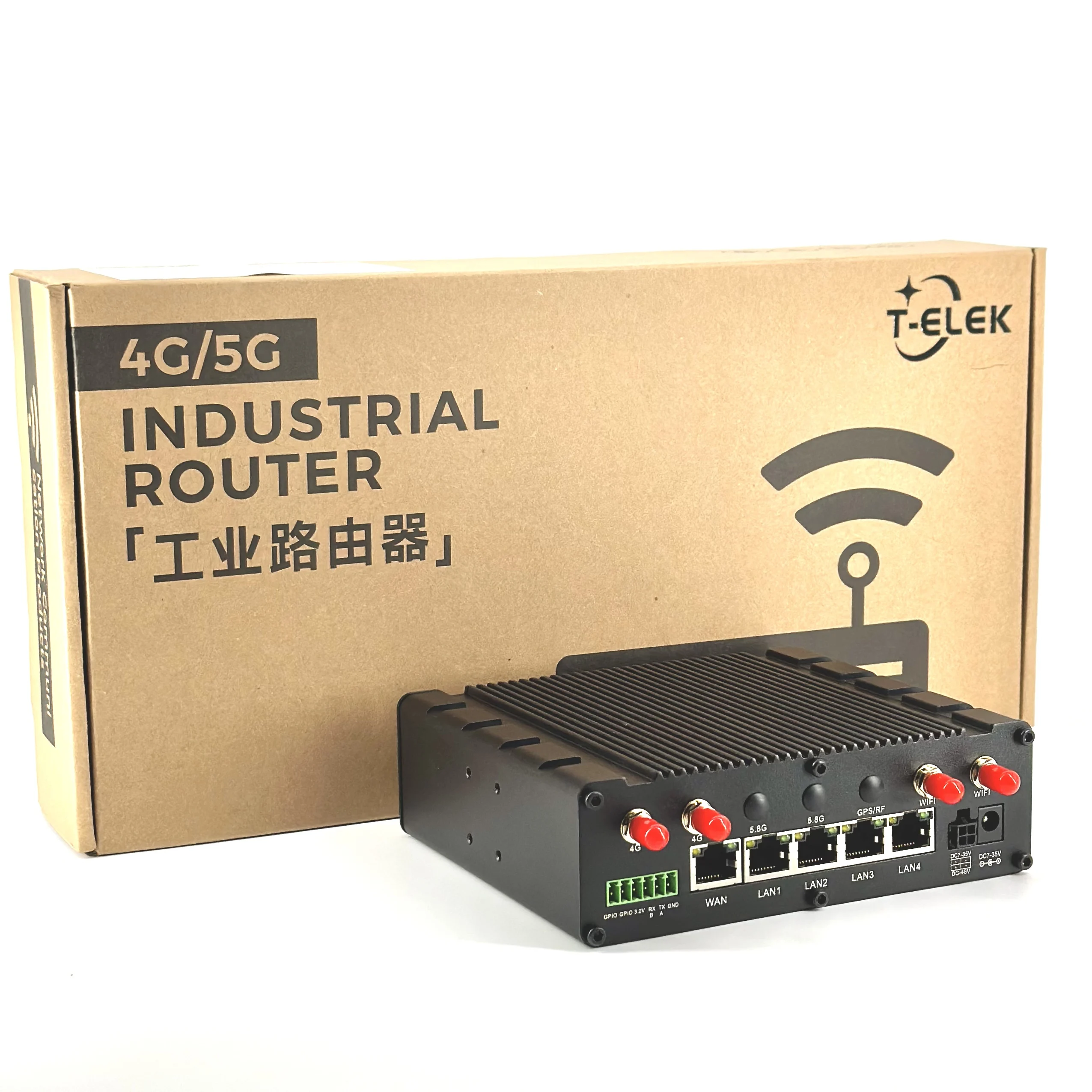 T280-A-CN Промышленный маршрутизатор высокая надежность 4G мини-модем для дома Wi-Fi POE SIM-карта USB открытый корпоративный брандмауэр