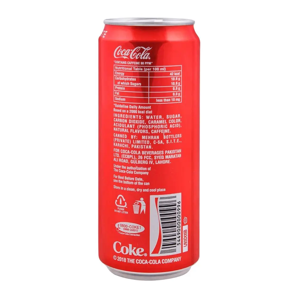 Банка Coca Cola 330 мл x 24