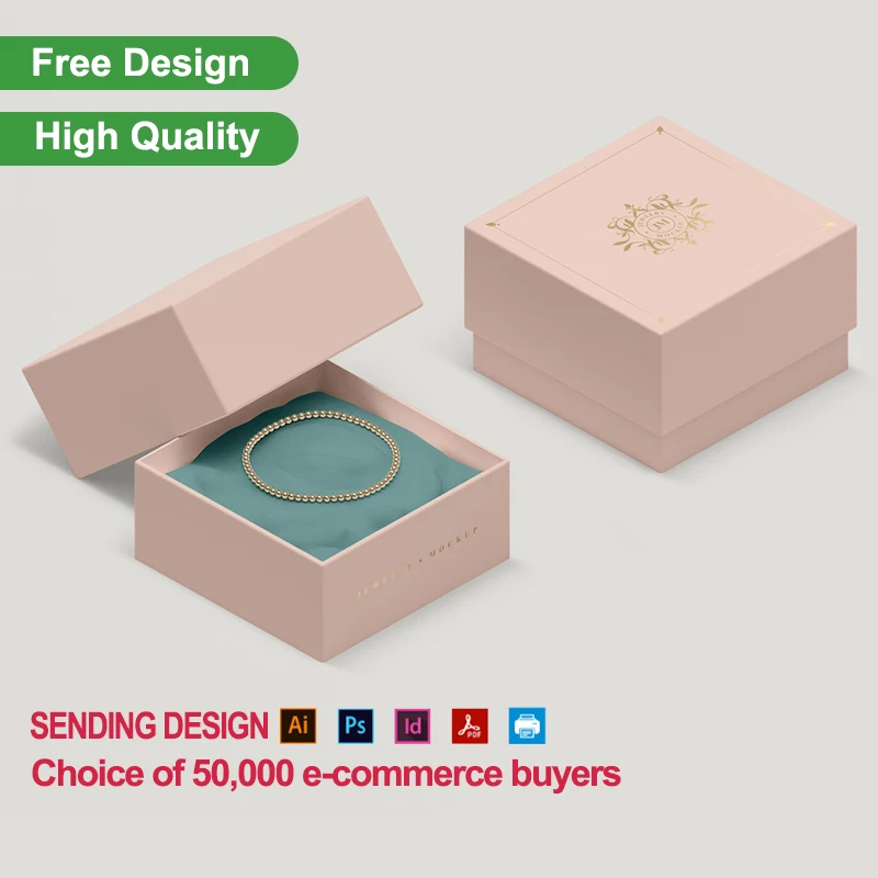 Bowknot Jewelry Storage Box Ring Necklace Bracelet Pendant Earrings Cover Jewelry Packaging Gift Box
