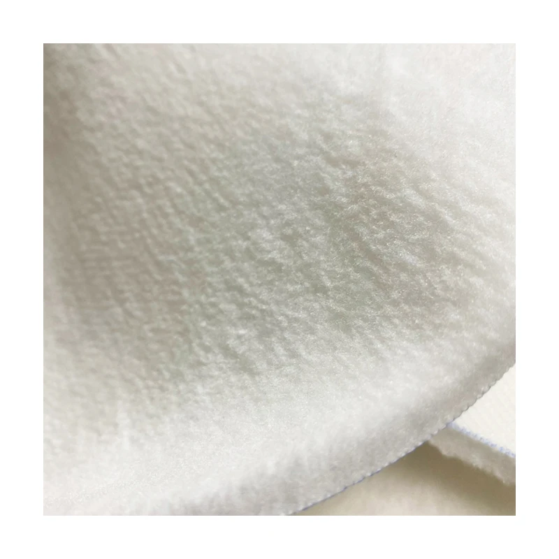 Knitted Pile Fabrics For Paint Roller Brush Raw White Color Short 6mm Made In Thailand Factory