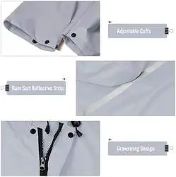 Wholesale High Quality Rain Coat Working Clothes  custom long Rain Wear Set Waterproof Raincoat