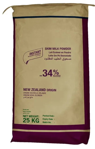 HALAL INSTANT WHOLE SKIMMED MILK POWDER 25KG BULK