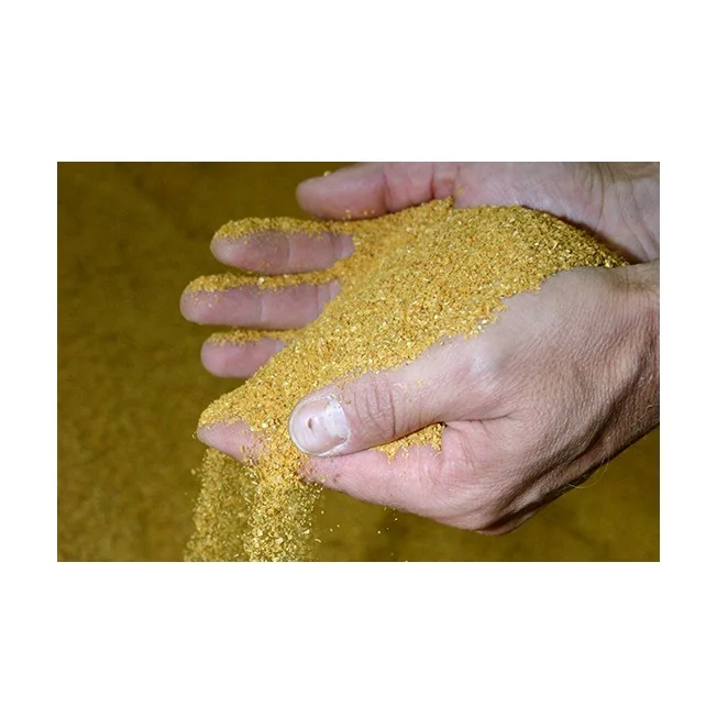 High protein and fiber in DDGS for animal feed