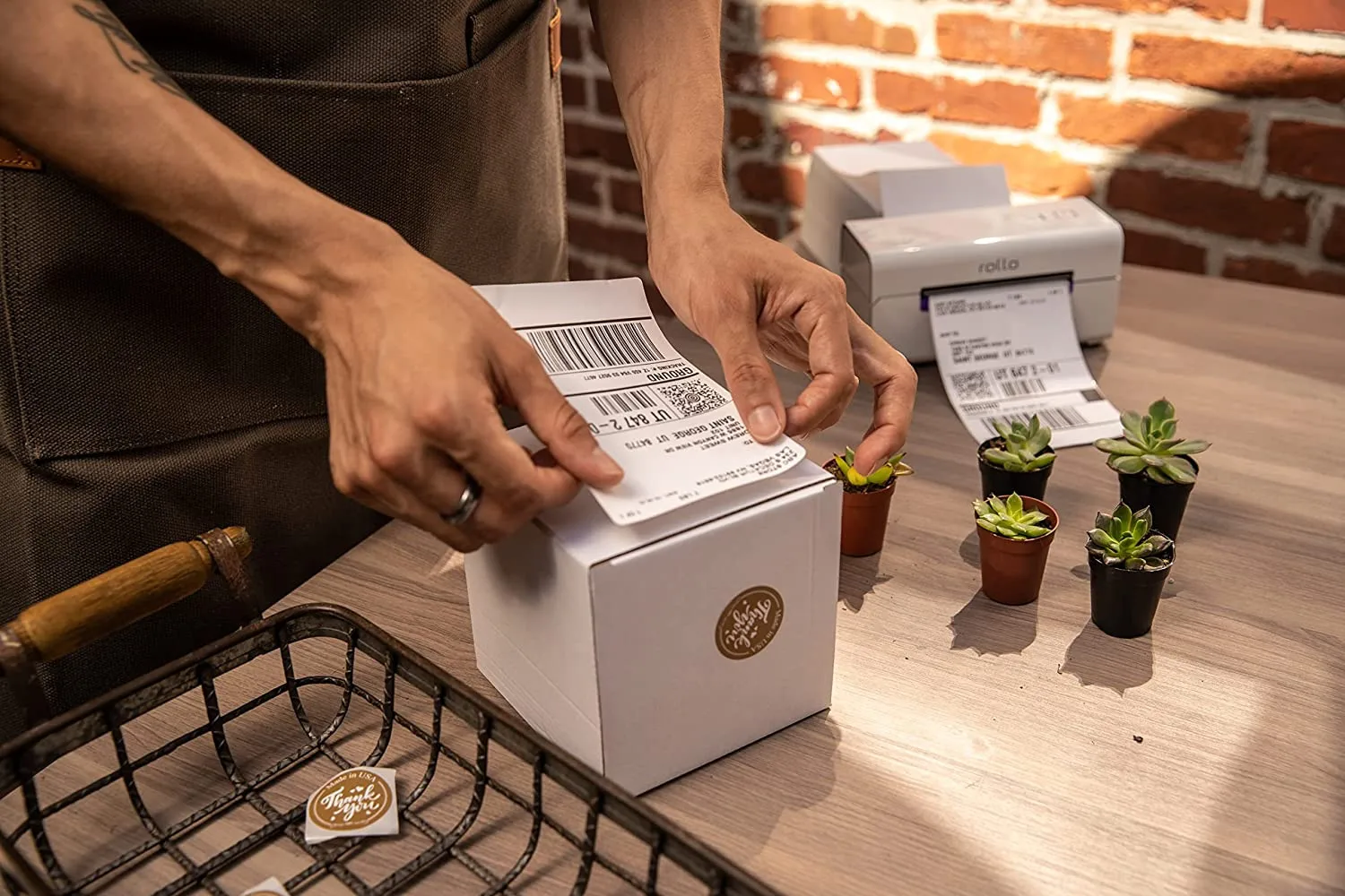 hot new Rollo Wireless Shipping Label Printer - Wi-Fi Thermal Label Printer for Shipping Packages